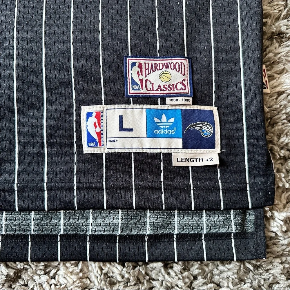Adidas Orlando Magic pinstripe Dwight Howard jersey